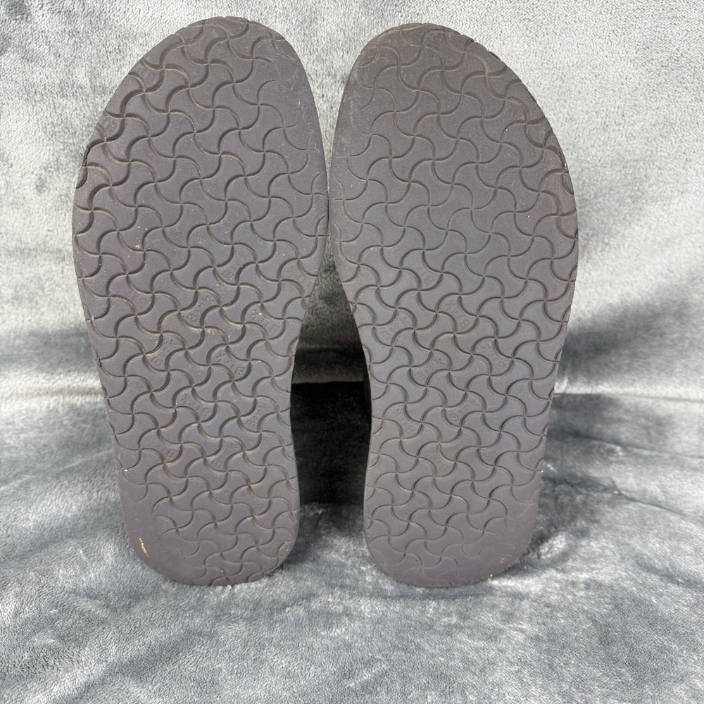 Birkenstock‎ Lace Up Leather Shoes Oxfords Cork Sole Black Mens - Picture 3 of 10